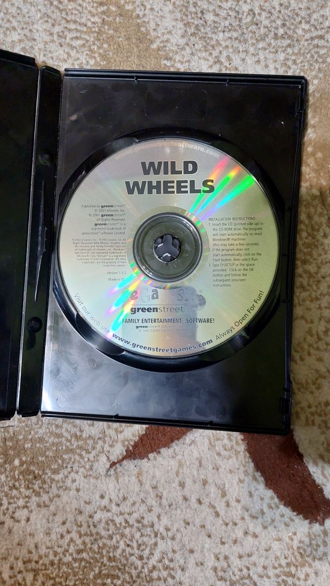 Jocuri CD Crazy Frog Racer si Wild Wheels