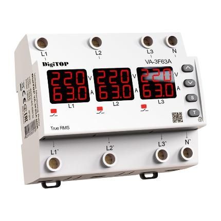 Releu trifazat Digitop comutator protecție PS-63A/VP-3F63A/VA-3F63A M6