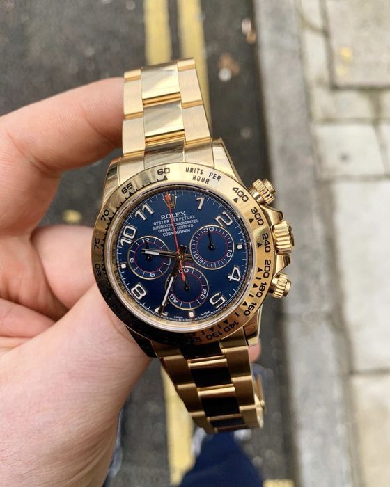 rolex daytona cosmograph blue dial