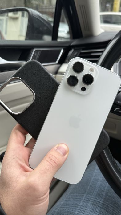 iPhone 16 Pro Max white titanium