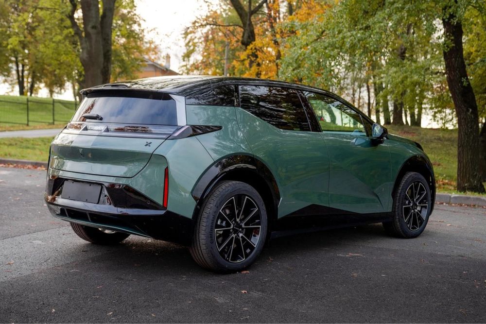 Zeekr x 2023. Кузов полный Бронной плёнка круговой