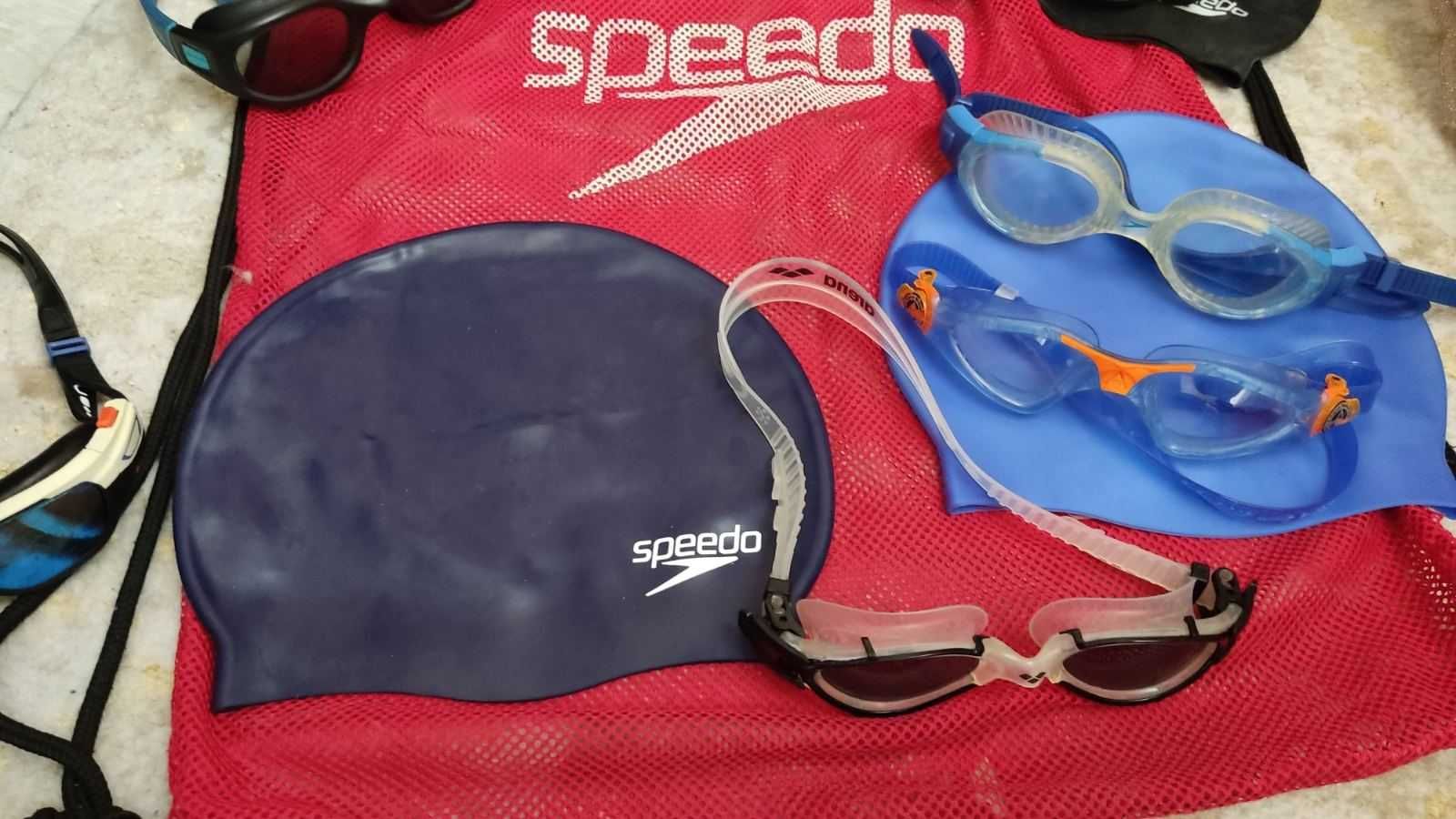 Плувни аксесоари: Speedo, Arena, Nabaiji - бански, педълси и плавници