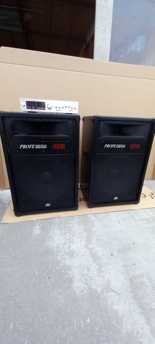 Boxe pasive JRH/amplificator Sunbuk cu bluetooth