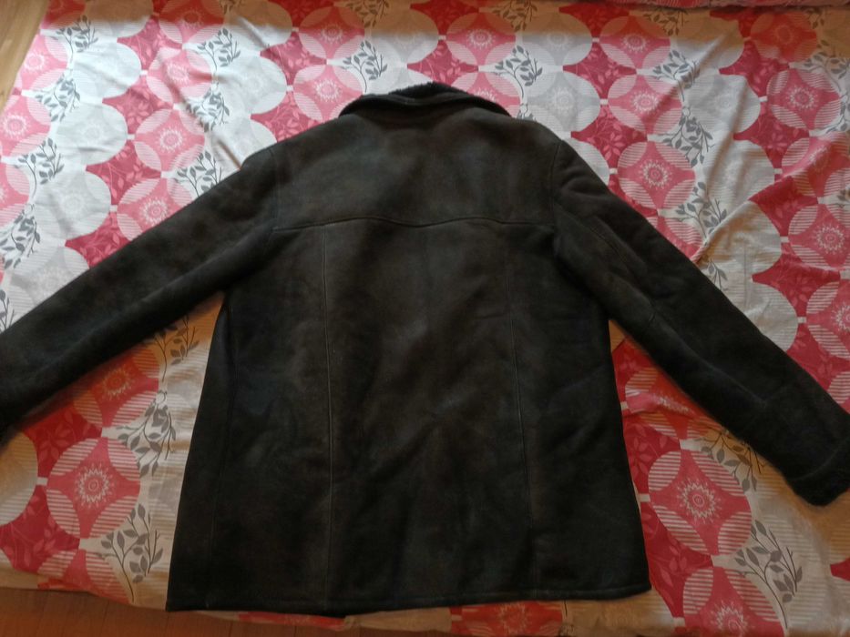 Geaca bărbați iarna tip cojoc / blana, marime XL- XXL ,călduroasă