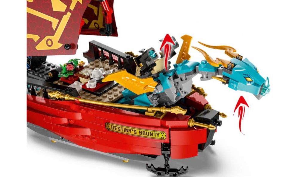 Конструктор LEGO Ninjago - Дар от съдбата - надпревара с времето