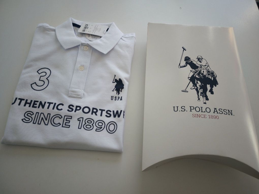 U.S. Polo Assn. M,L,2XL.Оригинални мъжки тениски