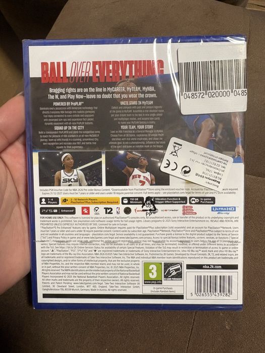 NBA 2k26 за PS 5.
