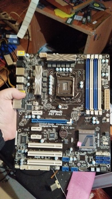 Продам плату 1155 + проц + ОЗУ ддр4