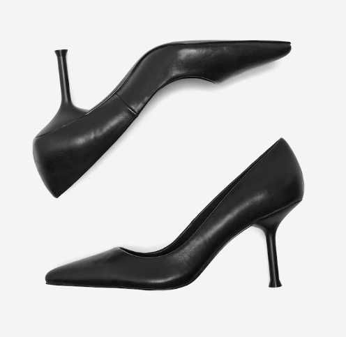 Черни Официални дамски обувки 'Cooper'