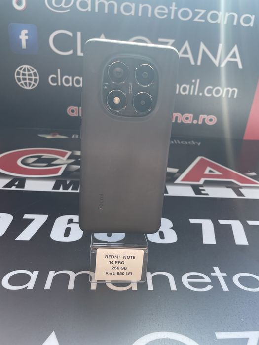 Amanet ozana vinde Redmi note 14 PRO de 256 GB