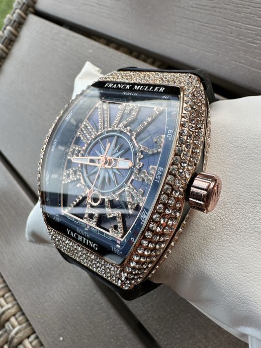 Franck Muller Vanguard Yachting Joker nou ! Diamante !