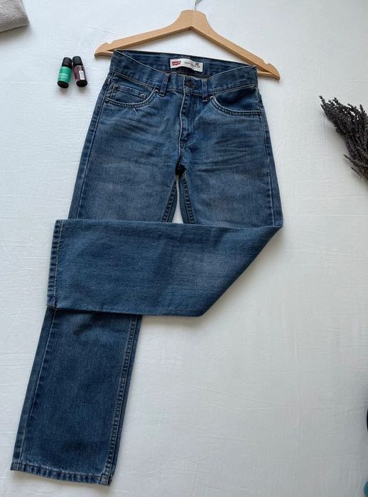 Blugi Levi's 505 XS/S • Handmade • Stil boho-hippie-vintage