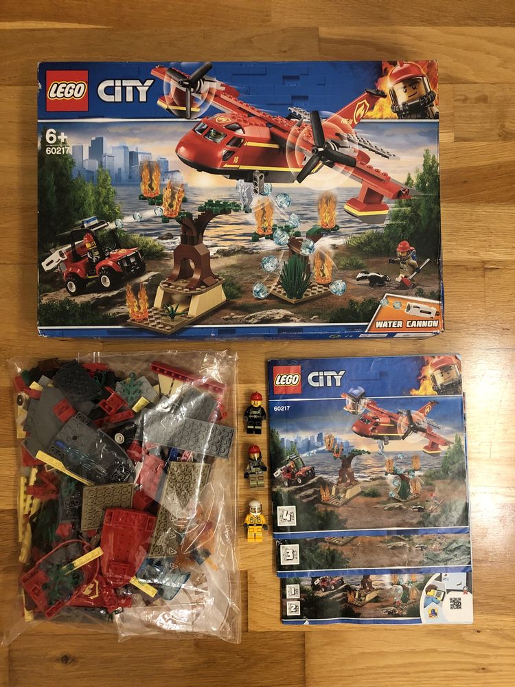 Lego City Fire 60217 Avionul pompierilor