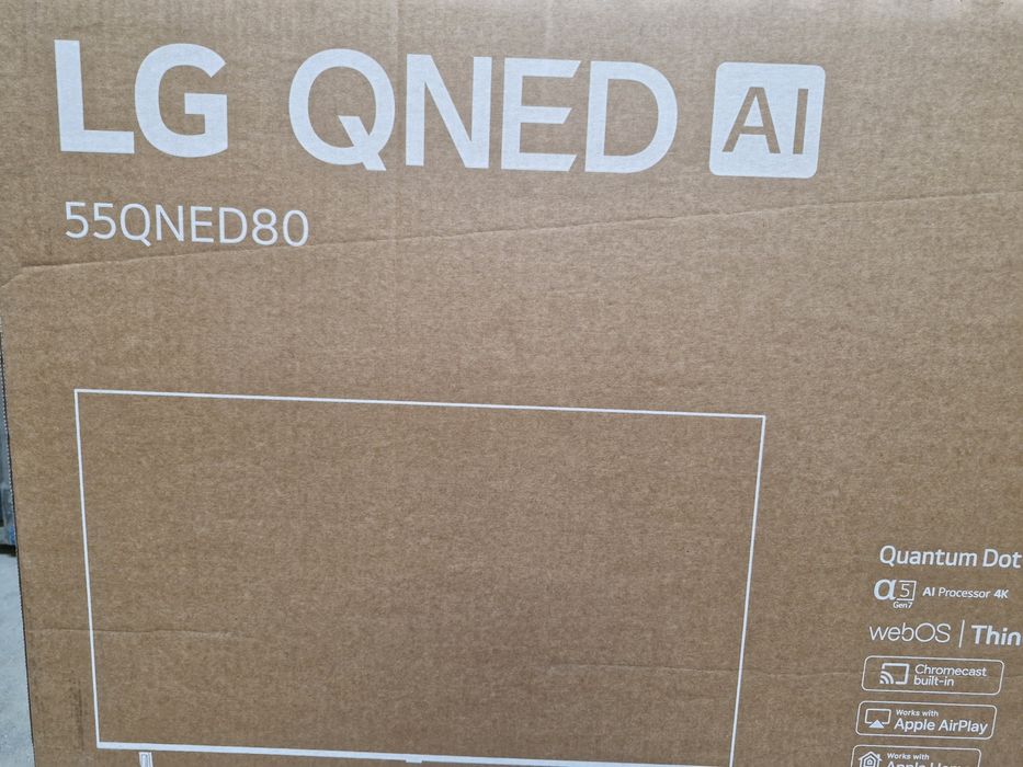 Televizor LG QNED 55QNED80T3A, 139 cm, Smart, 4K Ultra HD