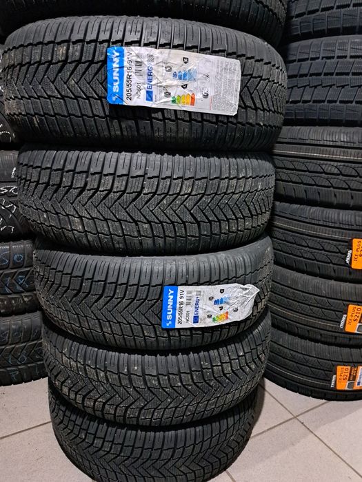 4 anvelope 205/55 R16 Sunny all-season , noi !