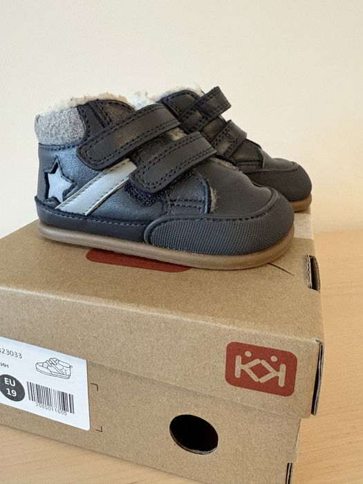 зимни детски обувки колев и колев, син, 19 номер