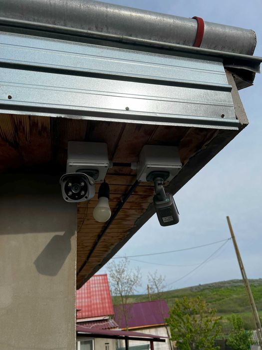 Sistem Supraveghere 4 Camere 5MP – Instalare Profesională Inclusă Iasi