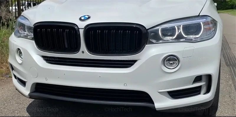 Grile radiator Bmw M grila nări duble negru lucios  X5 X6 f15 f16