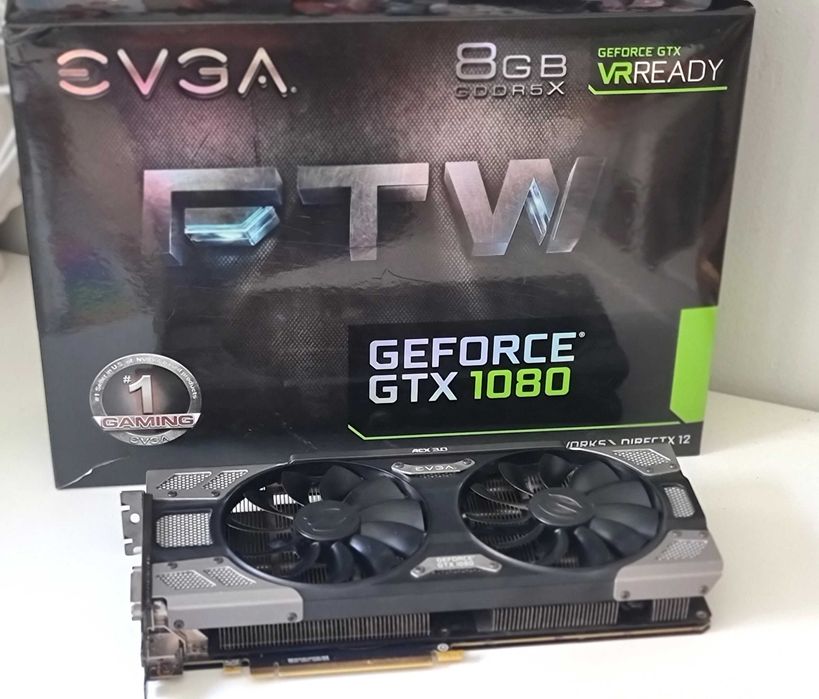 Gtx 1080 Placa video EVGA 8gb lumini RGB