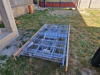 Vând pat de spital electric cu telecomanda și saltea,saltea antiescar