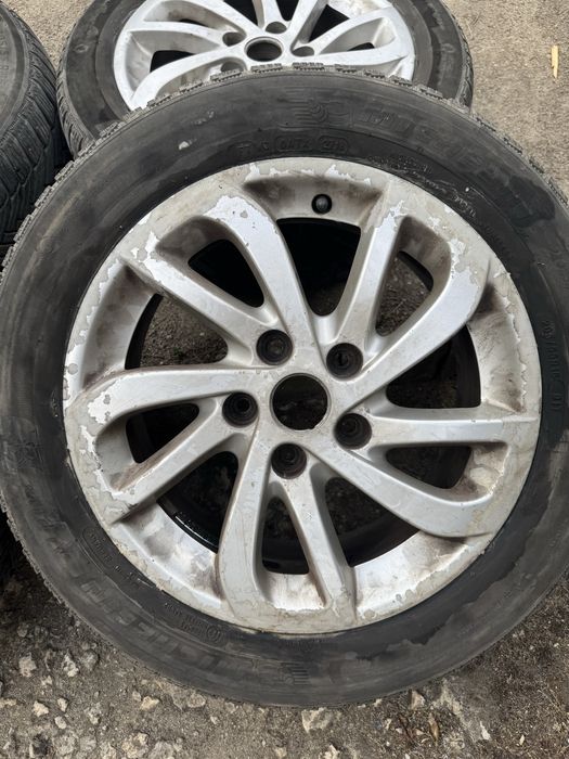 5x114.3 16" джанти с гуми 205/55/16