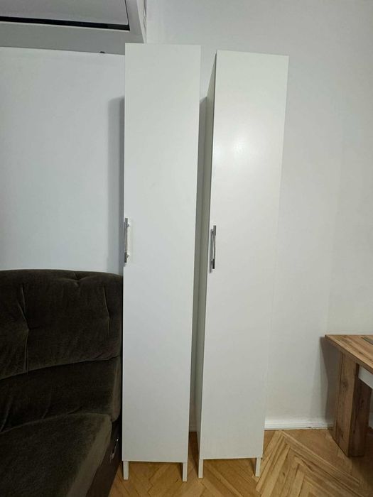 NYSJÖN dulap baie Ikea cu maner metalic (doua bucati)