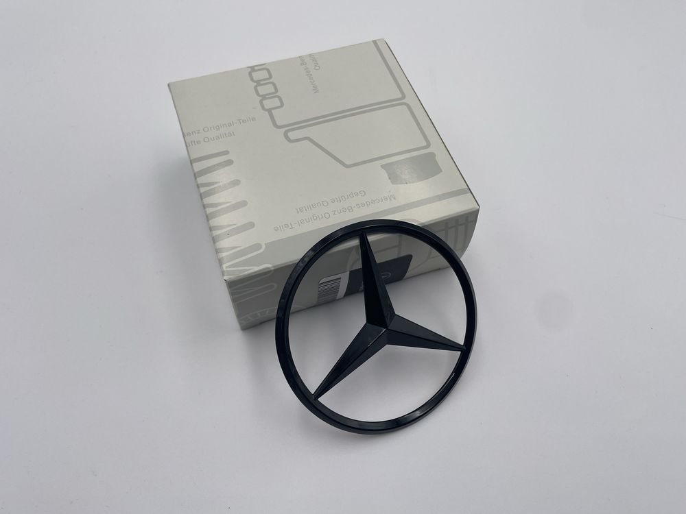 Emblema Mercedes W222 haion S negru