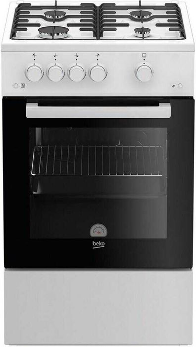 Готварска ГАЗОВА печка BEKO FSG52010FW 50см.