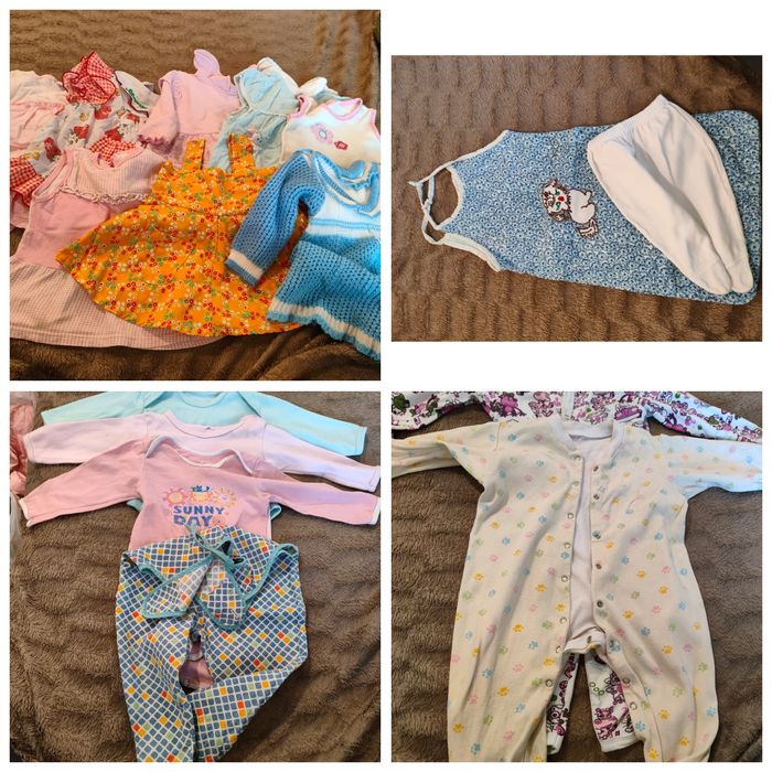 Отдам в обмен на фрукты детям вещи