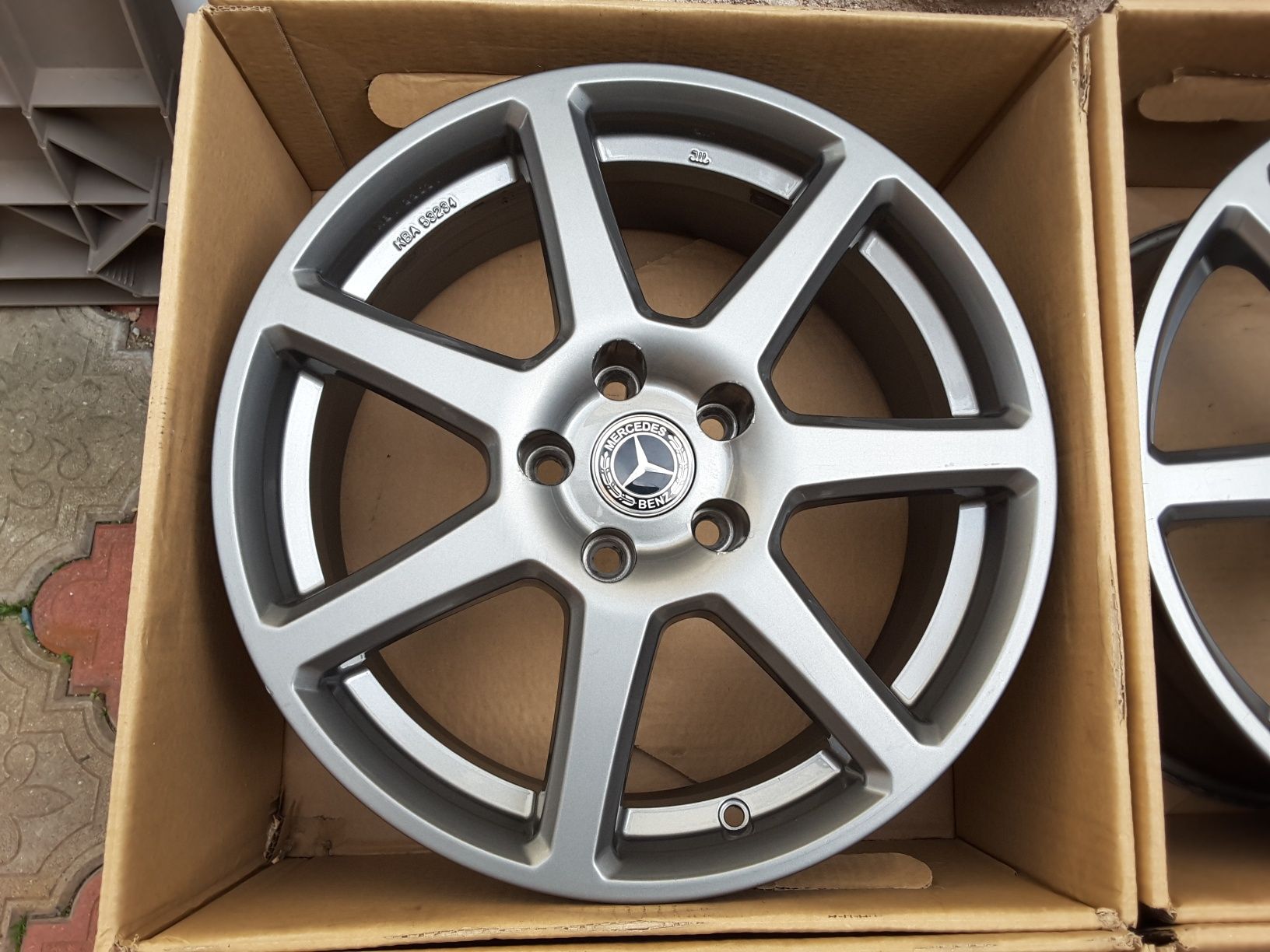 jante aliaj 17; 5x112; Mercedes C, E class w203, w211, w213, GLC, GLK