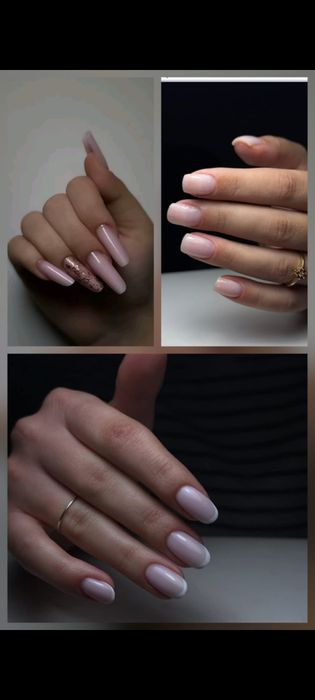 Unghii cu gel si semi