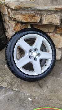 Roată vw, skoda, audi r17 5x112 rezerva cauciuc ms 205/50