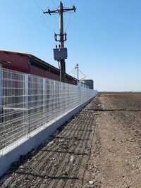 Garduri si porti din plasă bordurată