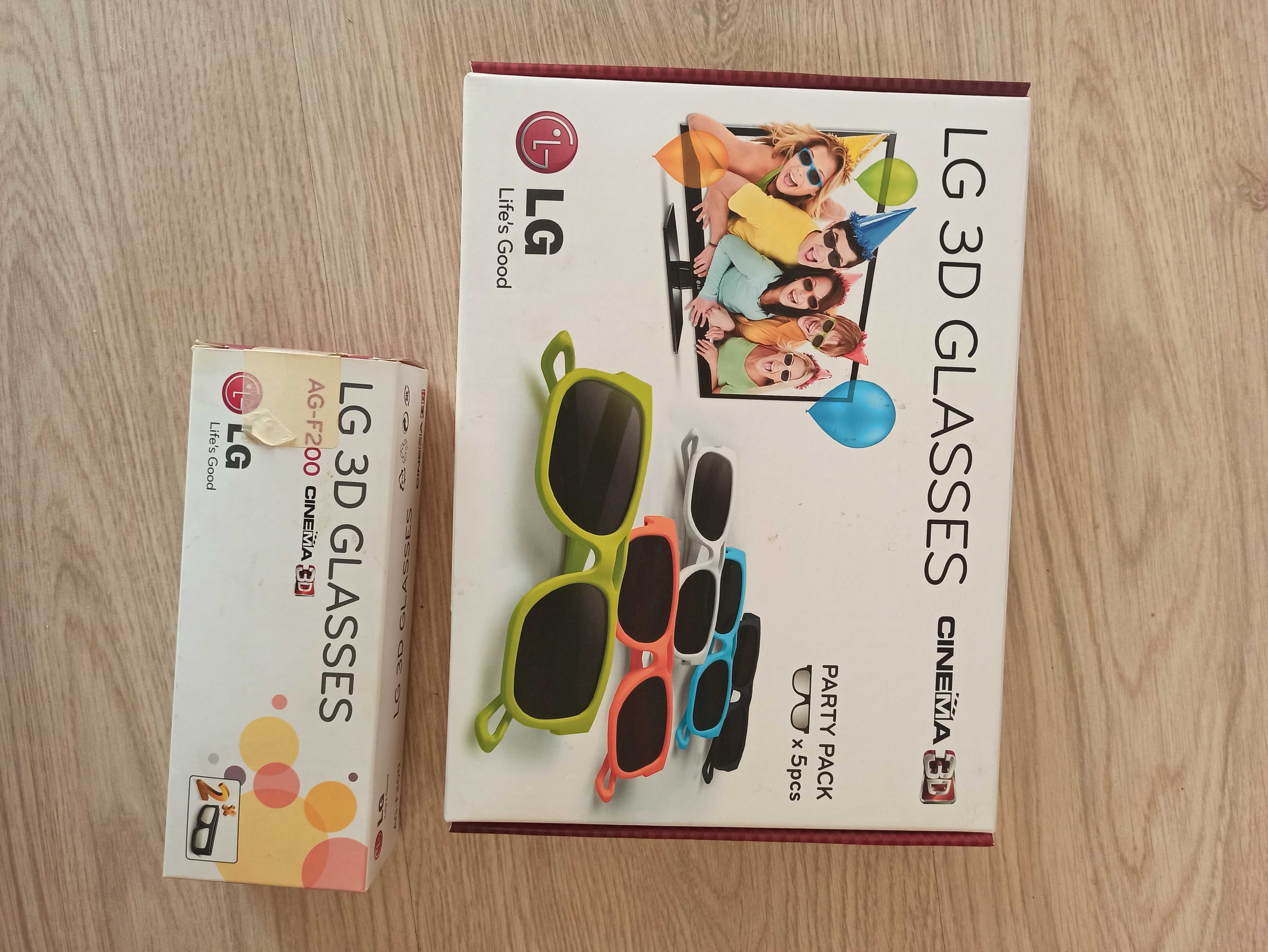 LG 3D Glasses Party pack 5+2