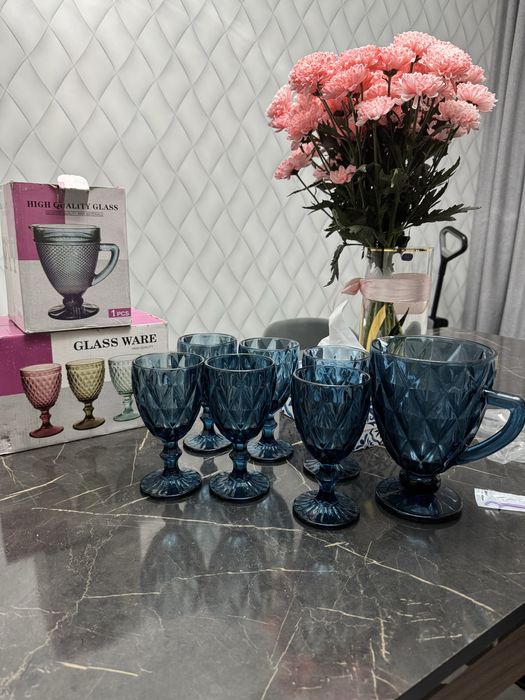 Продам набор боңалов с графином