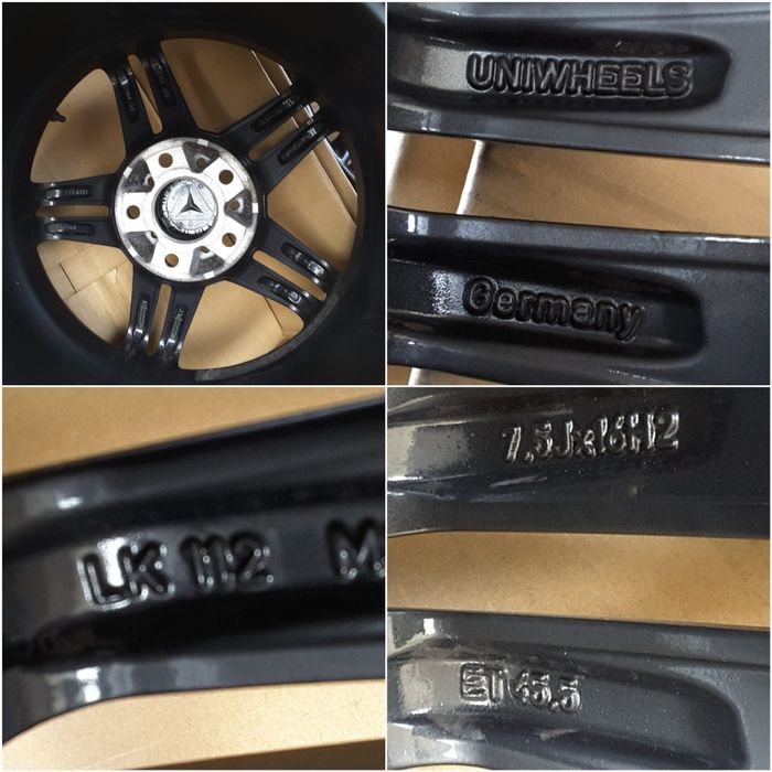 jante aliaj 16; 5x112; Mercedes E class w212, V class Vito w447, w639