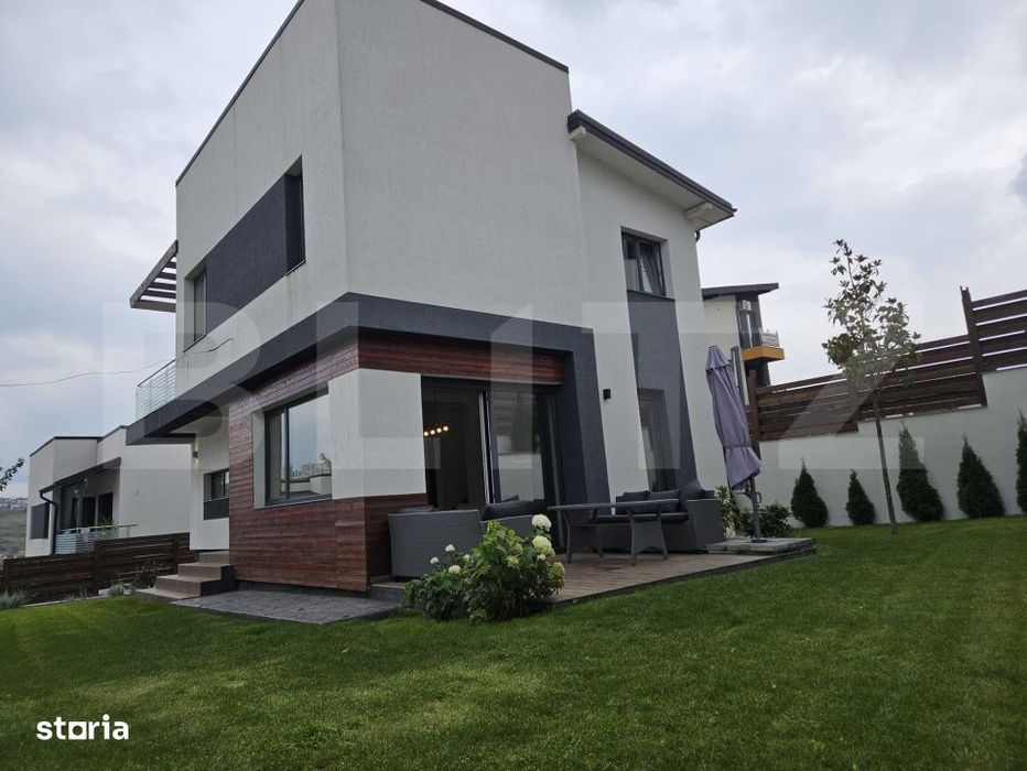 Casa moderna, 4 camere  Rediu, mobilata si utilata