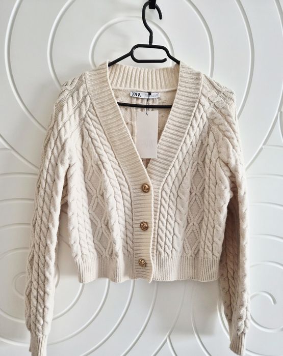 Жилетка в перлен цвят "Zara"