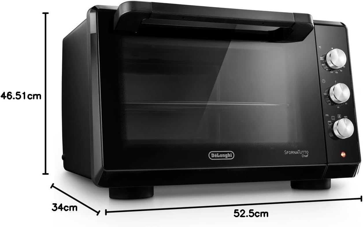 Фурна Delonghi Sfornatutto Chef (EO34302) 34L 2000W Готварска печка