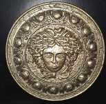 Medalion decorativ auriu – stil Versace – ideal pentru decor interior