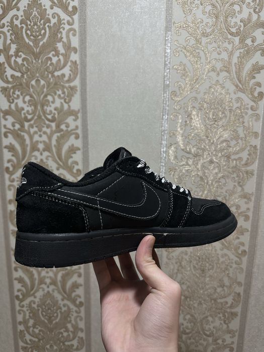 Кроссовки nike travis scott black phantom