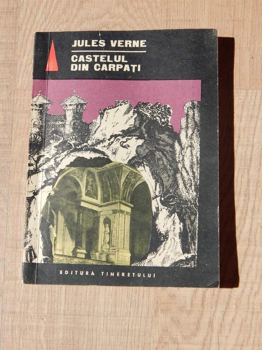 Castelul din Carpati Jules Verne editura Tineretului 1967