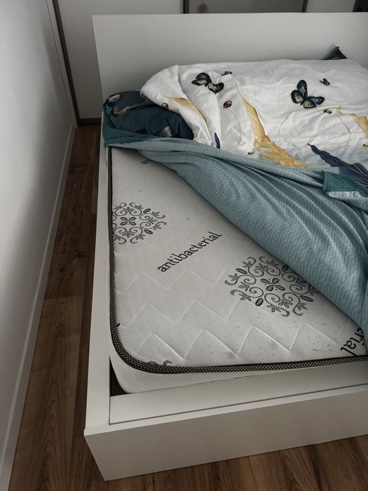 Vand pat alb Laguna 4 sertare