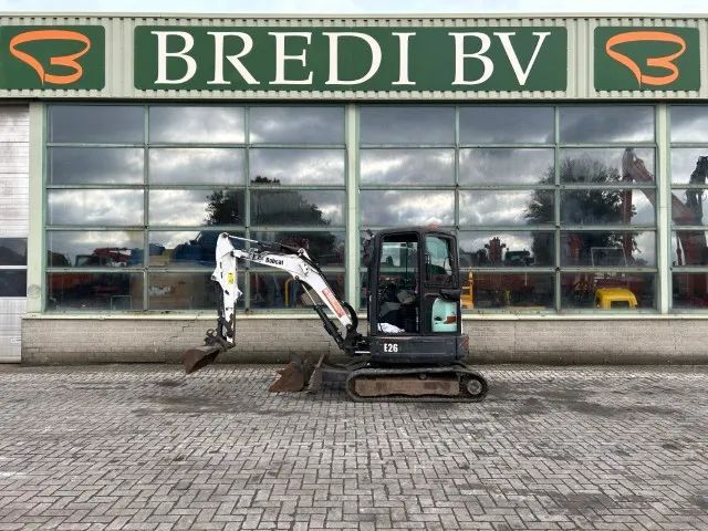 Bobcat E26 Mini excavator bobcat 2015