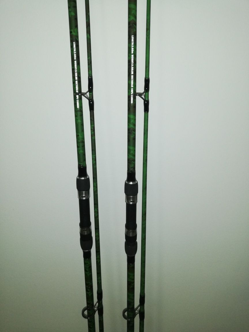 SET 2 Lansete WINDBLADE Cat 1 3.60m 3.5LB + 2 Mulinete MA6000