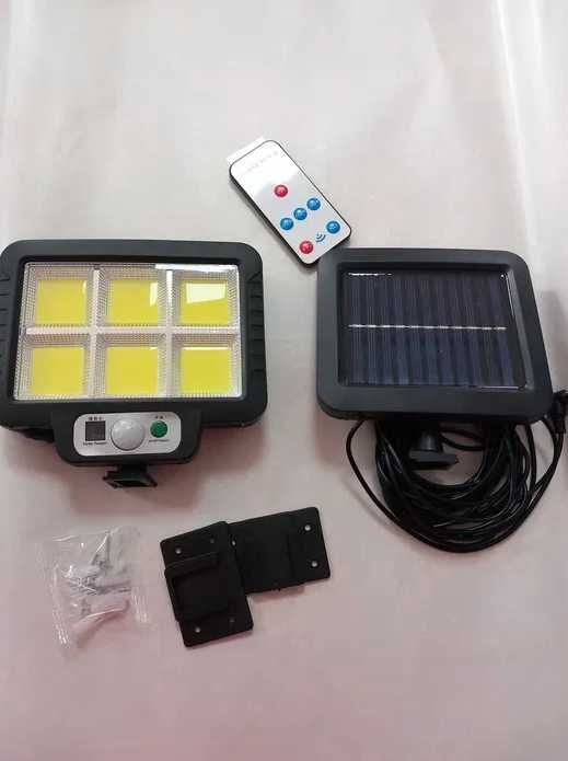 Lampa solara pentru gradina, cu senzor de miscare, LED