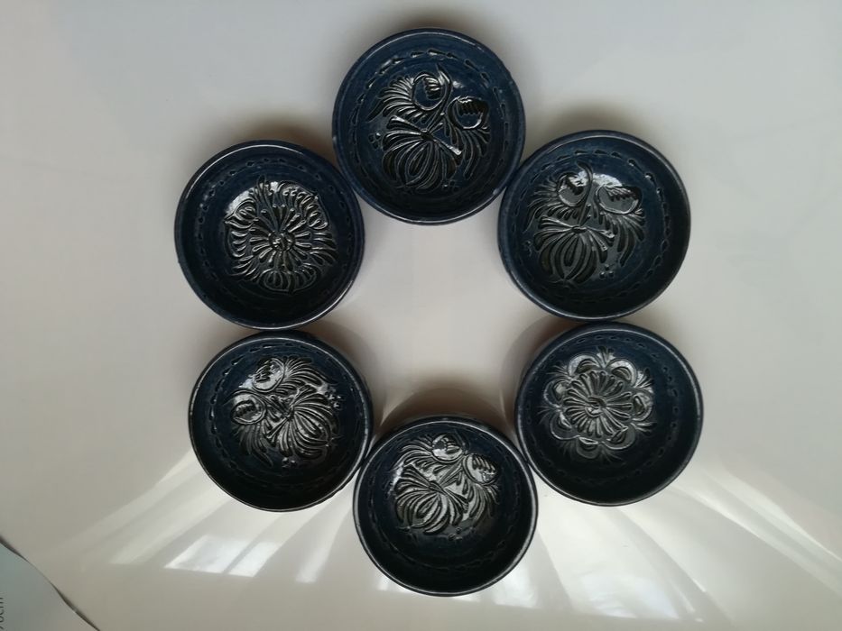 Set Farfuri decorative tradiționale vechi