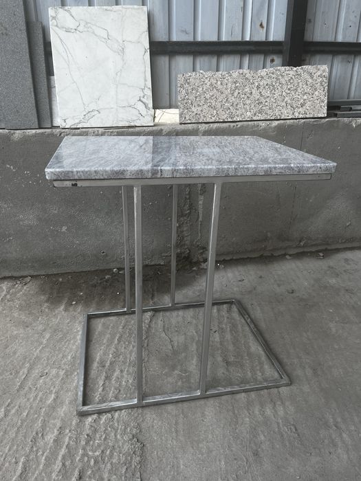 Столик для кухни, сада и барбекю зоны из гранита, мрамора и кварца