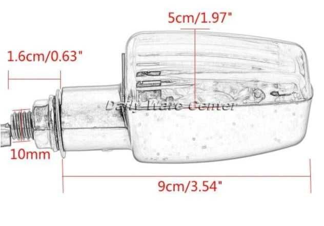 Semnale Semnalizari Scuter Motocicleta Set 4 buc