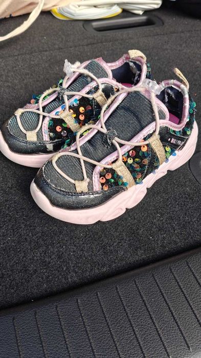 Детски момичешки маратонки Billieblush с LED осветление